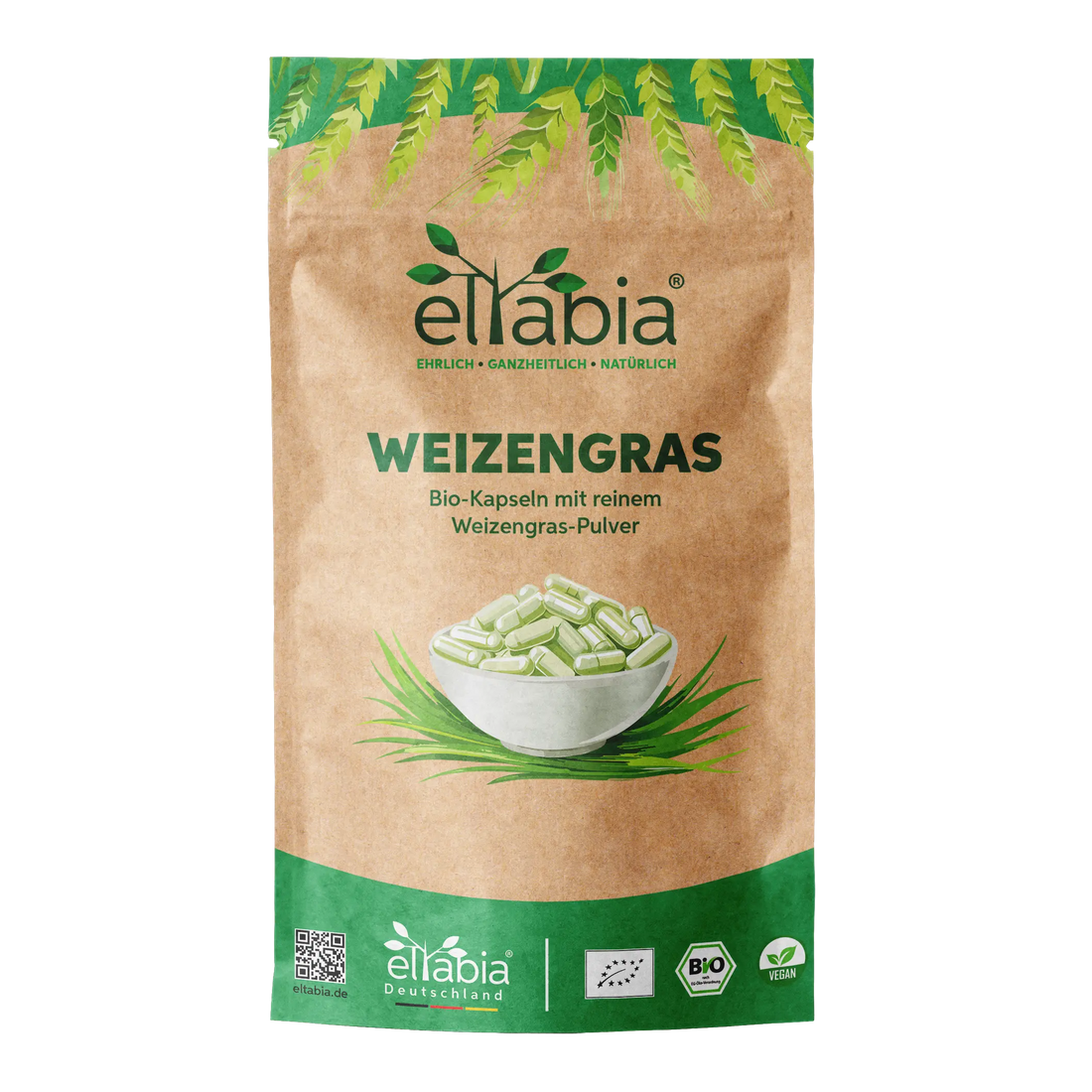 Bio-Weizengras Kapseln Eltabia