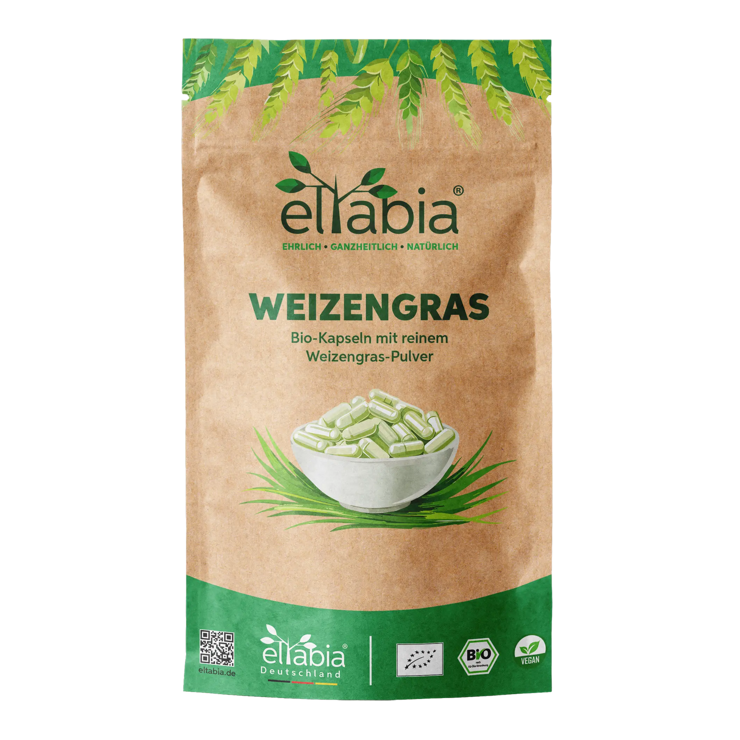 Bio-Weizengras Kapseln Eltabia