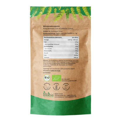 Bio-Weizengras Pulver Eltabia